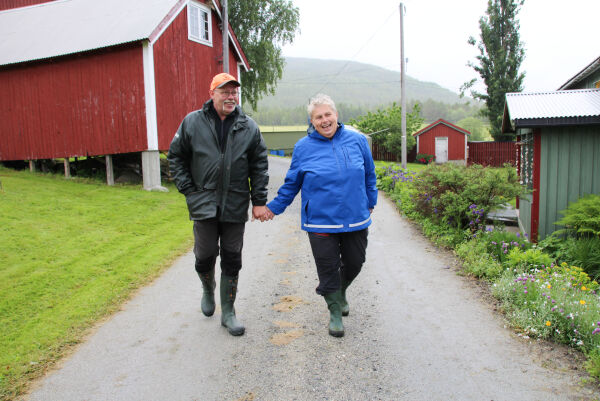 Ei trivelig grend med en rik historie og en frodig kjøkkenhage