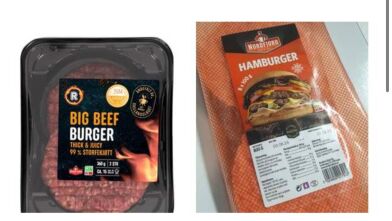 Flere hamburgere og andre kjøttprodukter trekkes fra markedet