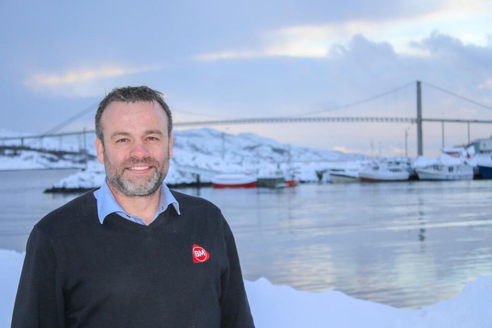 Espen Lauritzen ble under nominasjonsmøtet sist torsdag valgt til Nærøysund Sps ordførerkandidat.