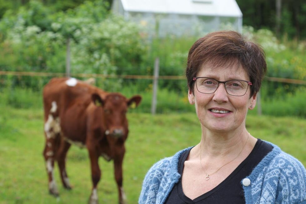 - Det hadde vært rart om jordbruksnæringen ikke skulle være med å prege det nye kommunevåpenet slik den har gjort i Nærøy og Vikna siden tidenes morgen, sier Anita Marø.