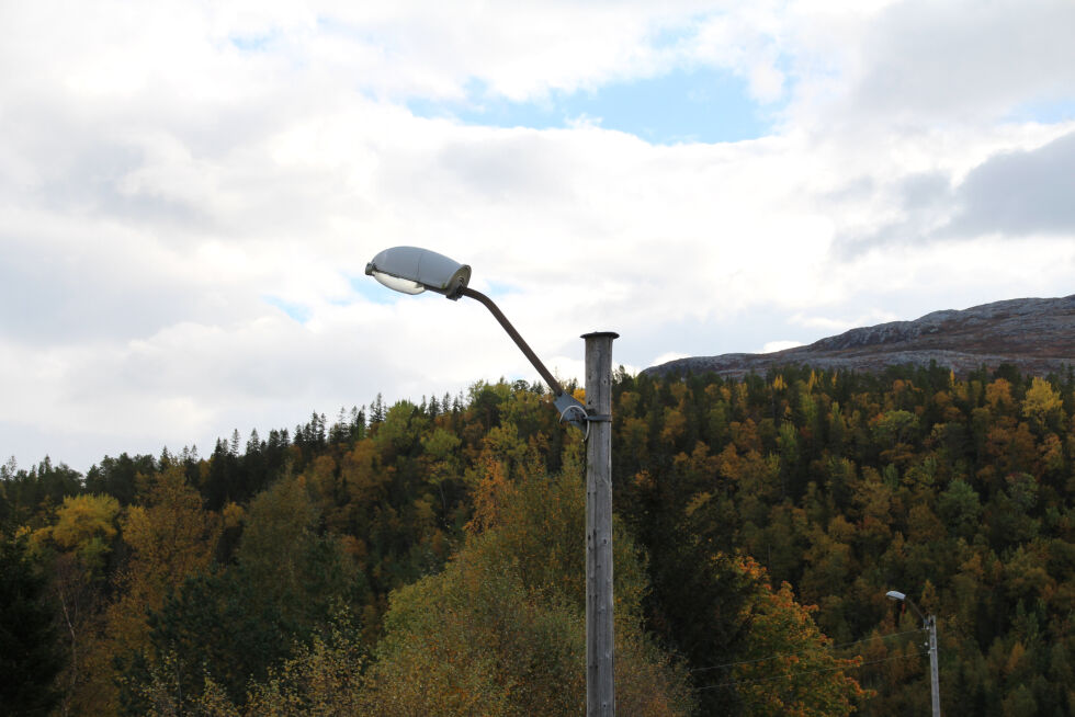 Gatelysene i Kirkåsen virker ikke.
 Foto: Illustrasjonsbilde