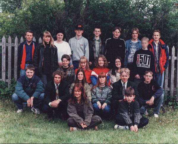 9. klasse Rørvik skole 1995