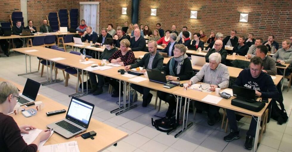 Fellesnemnda er det overordnede politiske organet i sammenslåingsprosessen. Fellesnemnda består av 22 kommunerepresentanter fra hver av kommunene som legger føringer for de politiske linjene i Nærøysund kommune.
 Foto: Nærøysund kommune