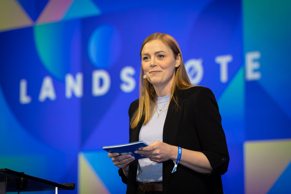 Tina Bru, nestleder i Høyre
 Foto: Hans Kristian Thorbjørnsen/Høyre