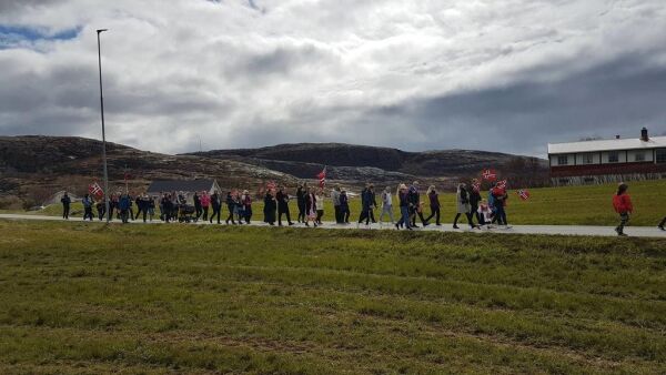 Første 17.mai-tog på 50 år