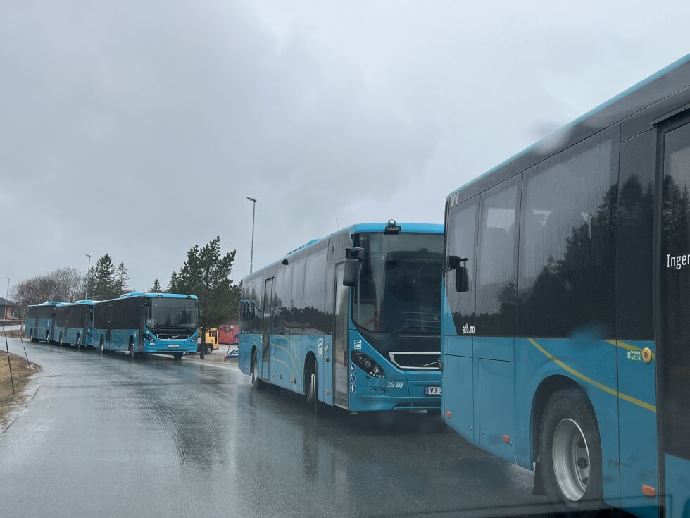 Dagens busstilbud videreføres.
 Foto: Lillian Lyngstad