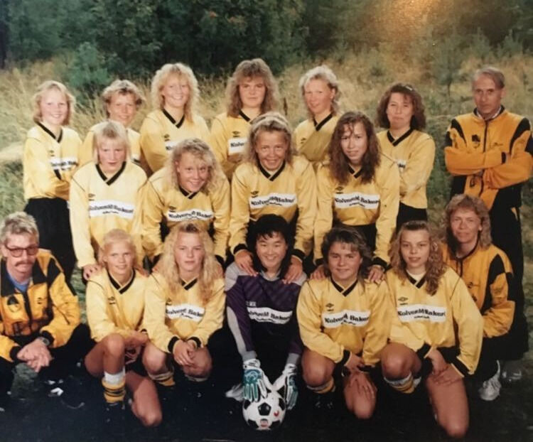 Sturla Nordbøe (til venstre) dro med pikelaget til Norway cup i 1989.