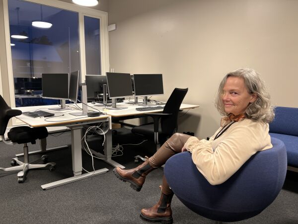 Banken flytter inn i nye lokaler