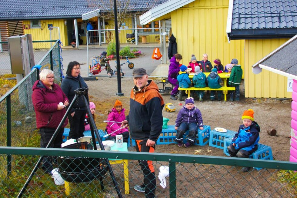 Tårnet barnehage tilbereder og spiser bra med fisk, og lar lokal fisk bli del av nesten daglig meny.
 Foto: Rafet Adem Daban