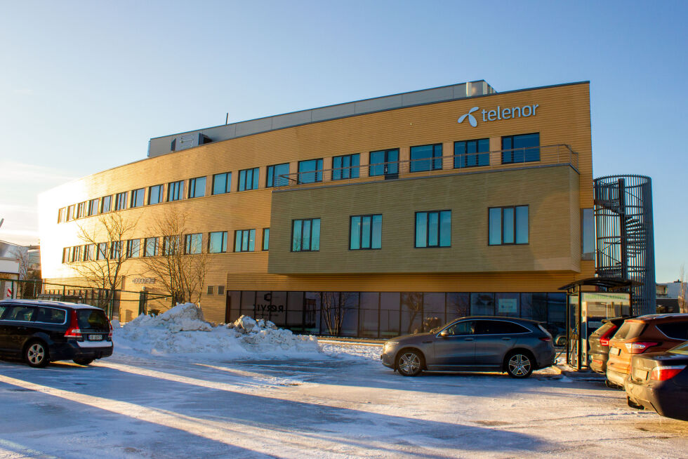 35 ansatte hos Telenor i Rørvik blir berørt av nedbemanningen.
 Foto: Stine Vikestad