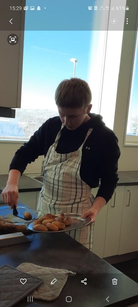 En matdag til inspirasjon: Elever laget mat til ordfører