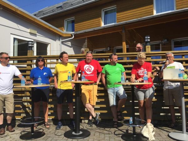 Politisk debatt engasjerte folket