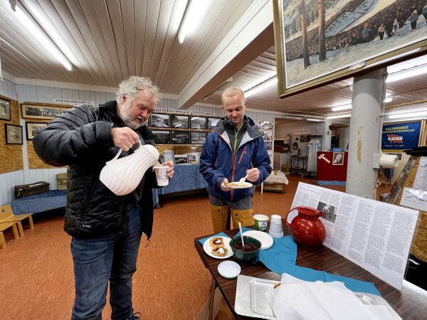 Åpnet museets dører til kaféhygge for første gang