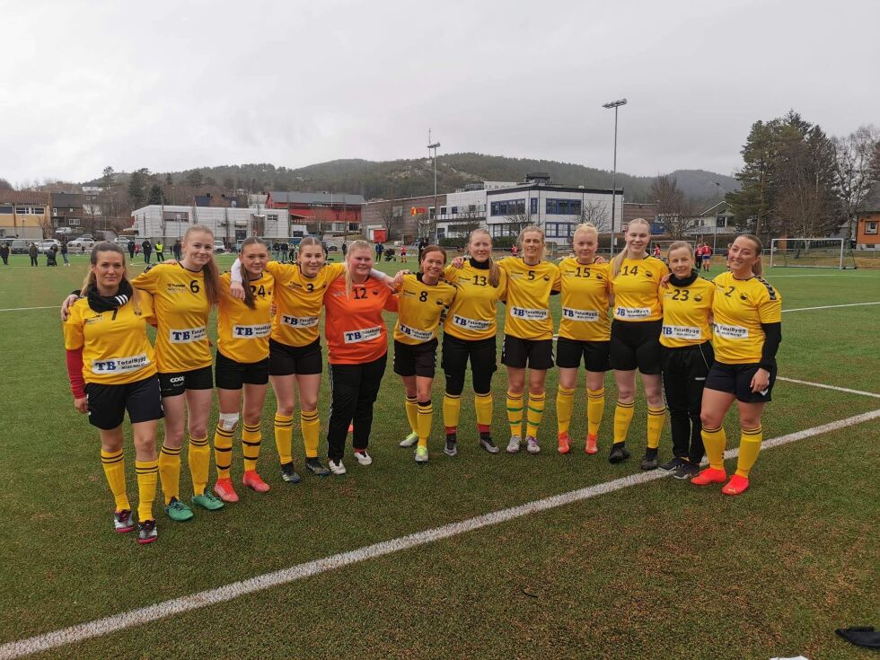 Kolvereids damer har hatt en god start på sesongen.
 Foto: Andreas Øvergård