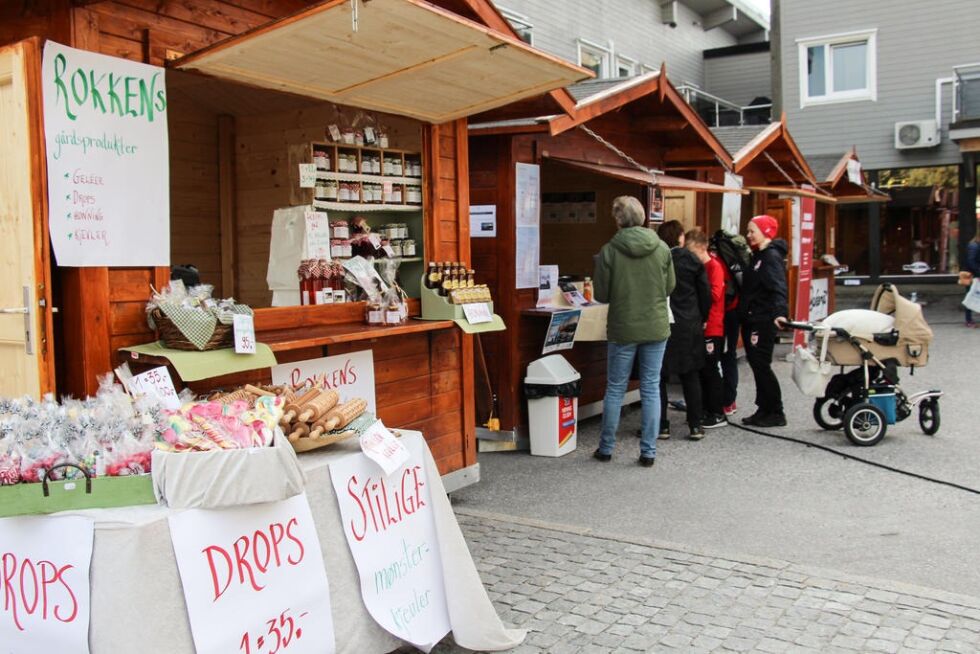 Det blir både boder og utstillinger inne i kulturhuset under Sopin 2019. Bildet er fra et tidligere år.