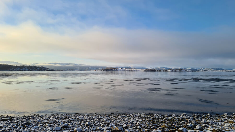 Vinterbilde fra Hofles.
 Foto: Janne Hammarsø