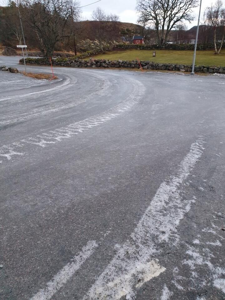 Innbyggerne er frustrert over uframkommeligheten på veiene i Vikna.
 Foto: Privat
