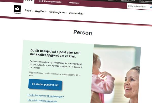 I dag kommer skattepengene