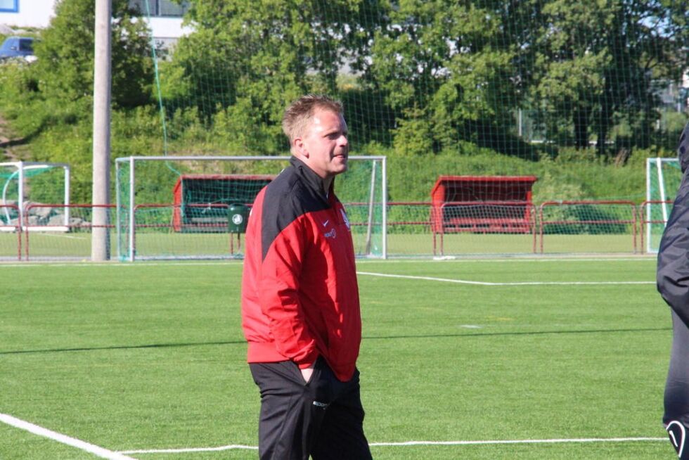 Per Ivar Fornes ble nylig utnevnt som Rørvik IL sitt herrelags nye fotballtrener. Her fra forrige gang han var trener for de tilbake i 2017.
 Arkivfoto