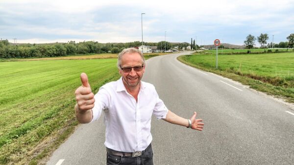 Tommel opp for vei i Gutvik