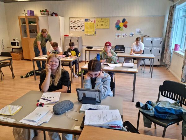Inntar klasserommet i høstferien