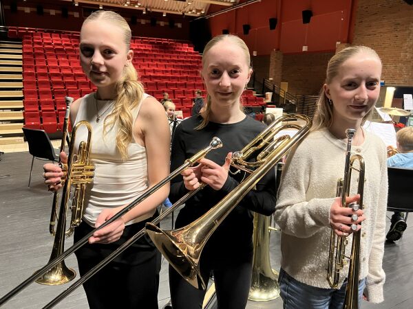 Talentfulle korpsjenter fra Kolvereid får spille i spesielt korps