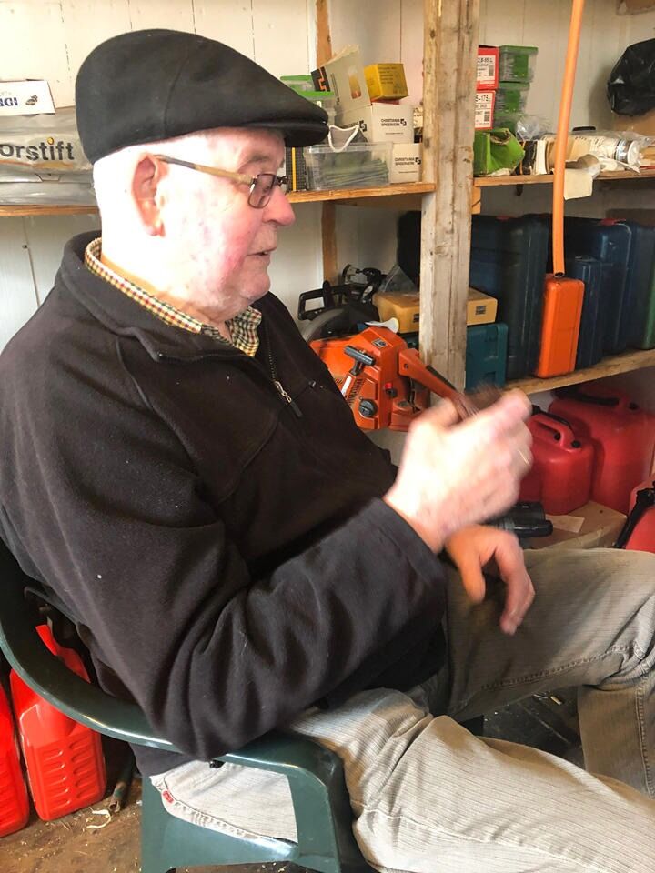 Petter fant tilbake til sine faste plasser.
 Foto: privat