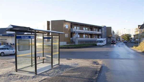 Ny plassering av busskur i Rørvik