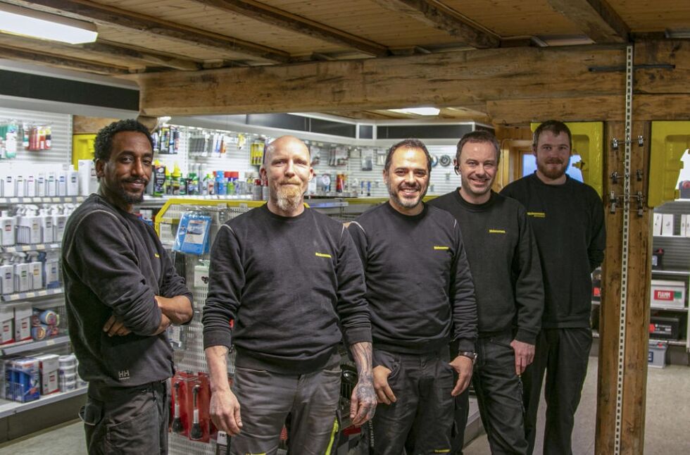 Simon Fitsum, Roger Hansen, Rodolfo Medina, Stian Pettersen og Roy Arne Strand er teamet som har gjort seg bemerket i Mekonomensystemet.