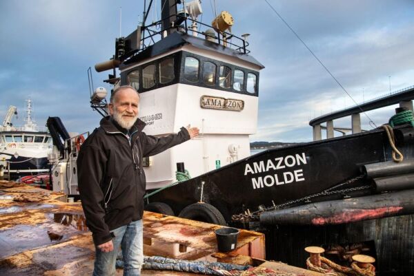 Skipper Williksen berget hurtigbåten MS ”Jektøy” i siste liten