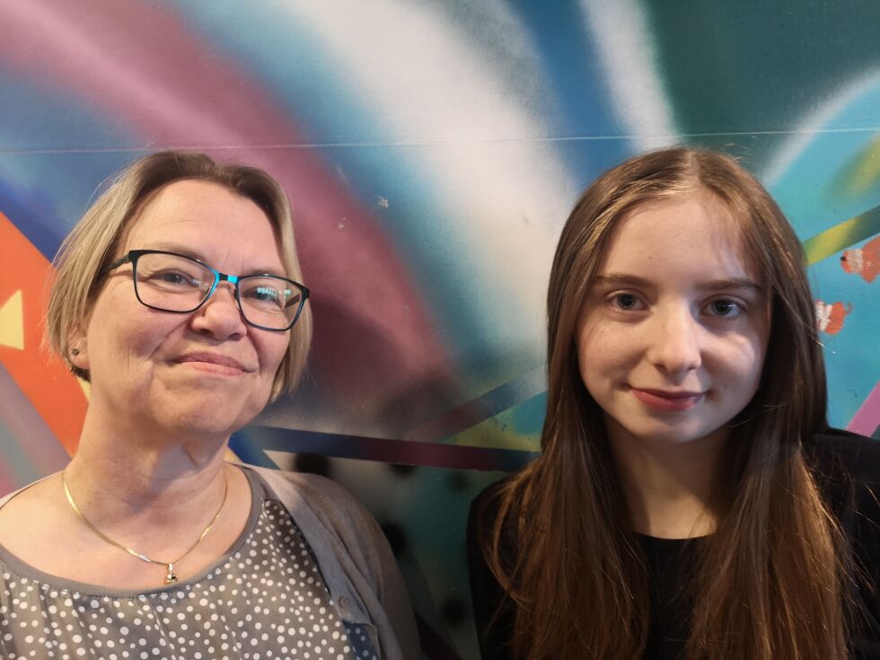 Karriereveileder, Kari Anne Risvik Strand og Nora Sund Kvalø
 Foto: Heidi Arnøy
