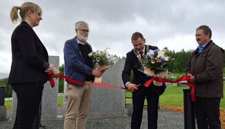 Åpning av ny minnelund
