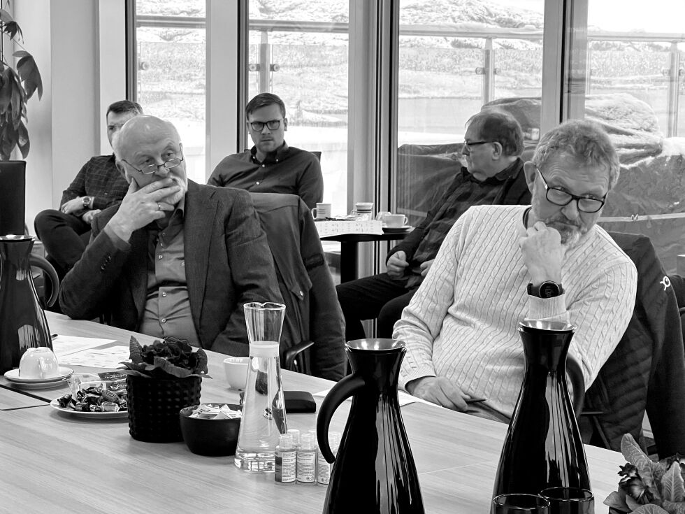 Nils Andre Williksen (t.v) og Roald Dolmen kan ha sikret seg verdifullt flertall foran generalsforsamlingen neste fredag.
 Foto: Lillian Lyngstad