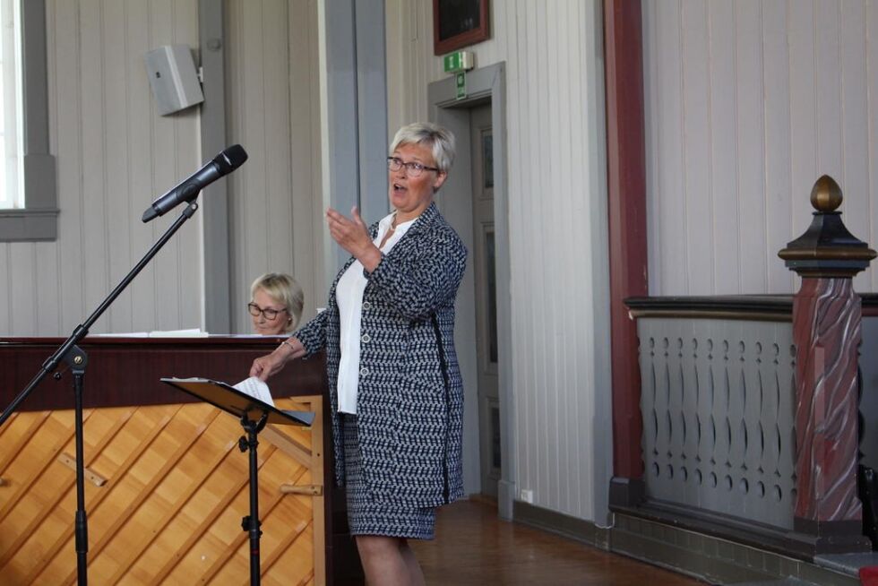 Søvi Vik Brækkan og Anne Bråtteng hadde en egen avdeling med sanger fra flere kjente komponister.