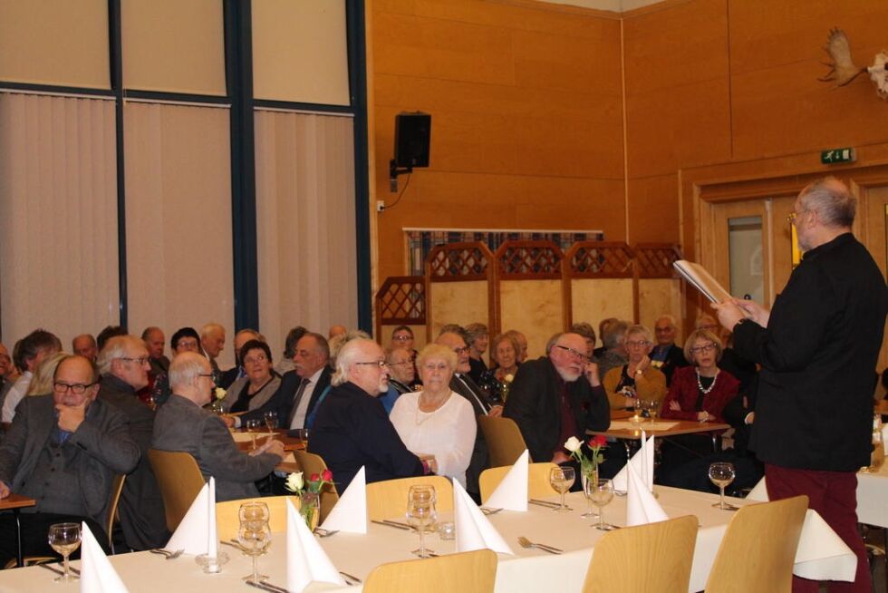 70 personer med tilknytning til sentralens 20-årige historie var innbedt til festmiddag.