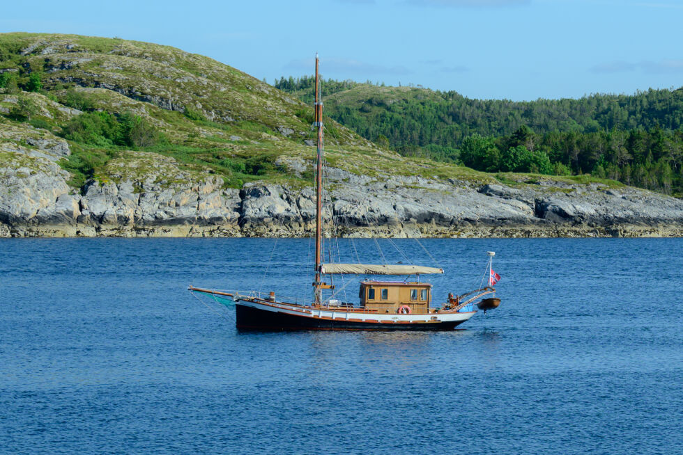 Seilbåten Nordøy.
 Foto: Synnøve Hanssen