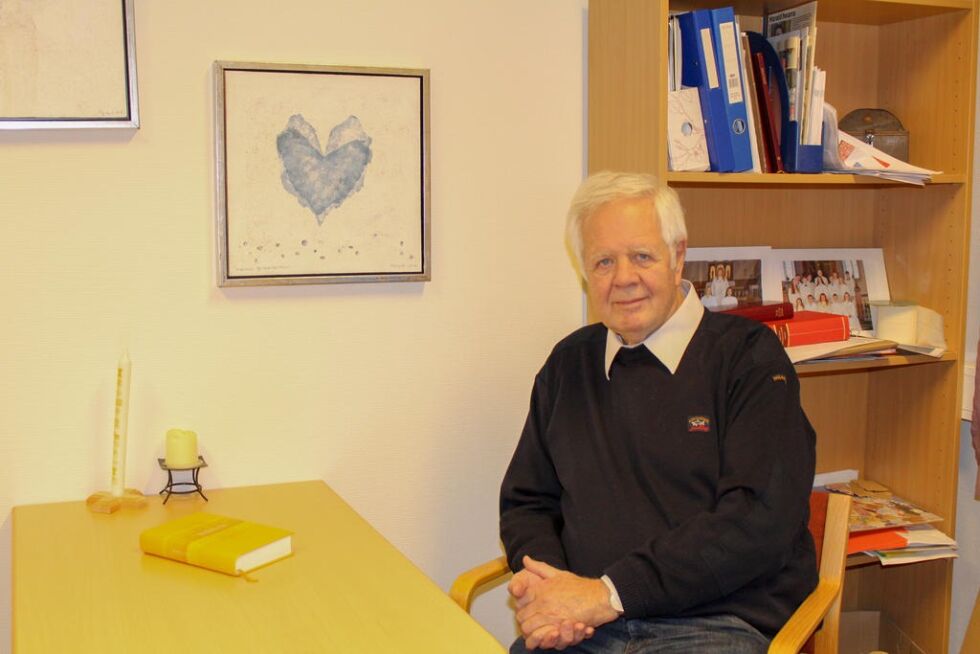 Helge Schmidt skal være vikarprest i ytterdistriktet fram til midten av februar.