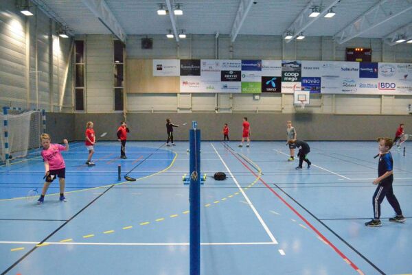 Stor badmintoninteresse på Rørvik