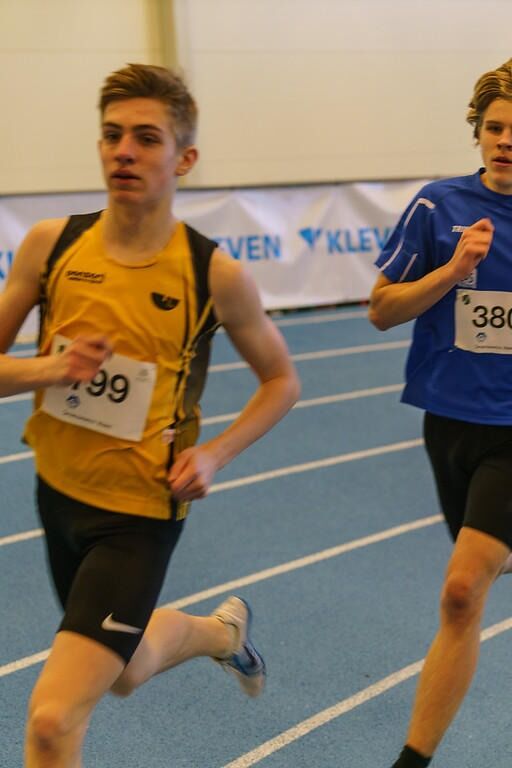 John Petter Stevik i gang med et av sine løp.
 Foto: Jens Inge Ringstad
