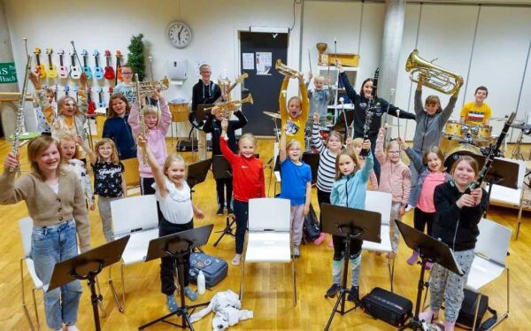 Skolekorps + funk = Råstilig!