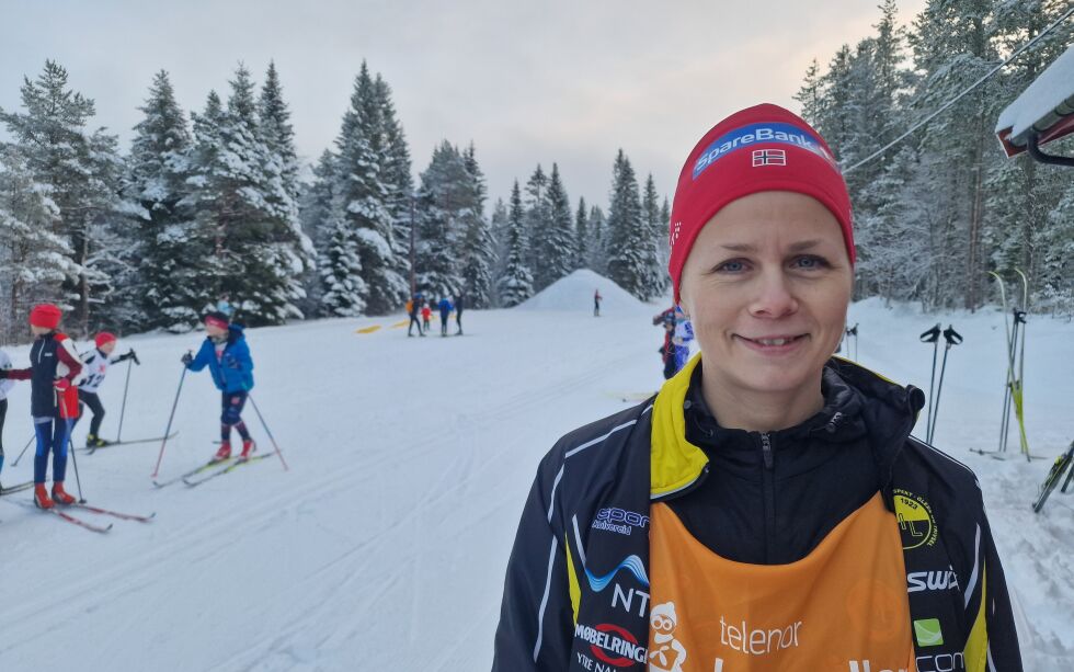 Leder i skigruppa KIL - Katherine Wendelbo.
 Foto: Frank Jenssen.