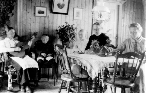 Et glimt fra hverdagen i 1907