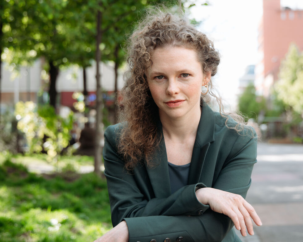 Ingrid Liland, stortingskandidat og nestleder i Miljøpartiet De Grønne.
 Foto: Ane Skarvøy/MDG