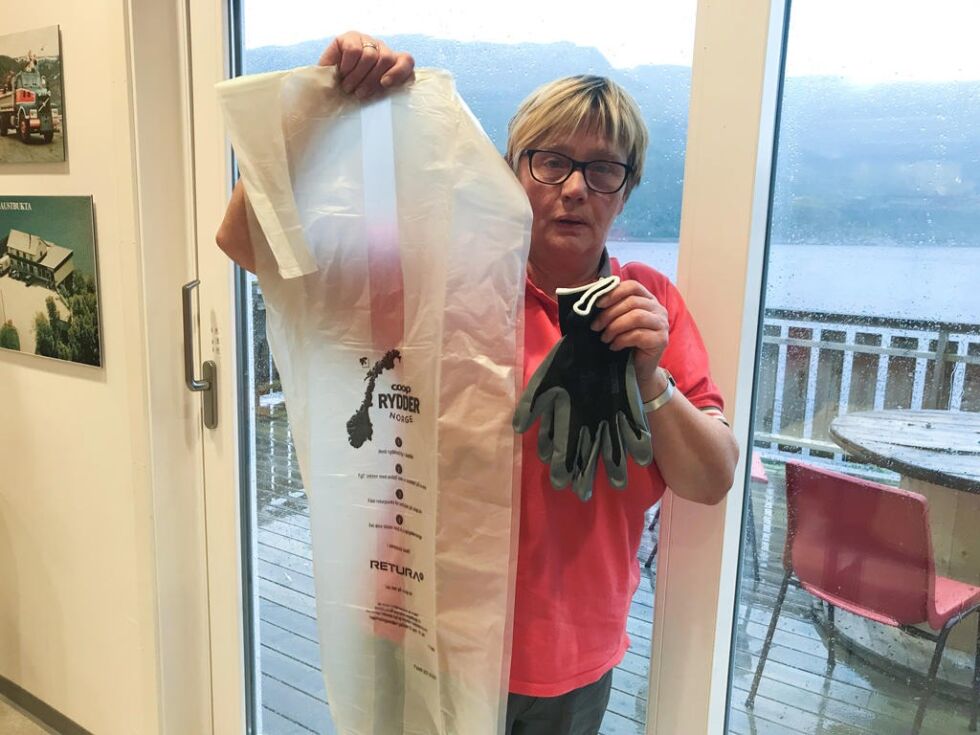 Coop Marked Naustbukta ved Inger Trude Schilliås inviterer til miljødugnad og de utleverer