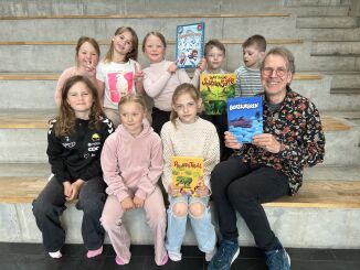 Ousland inspirerte elever med tegneserier og eventyr