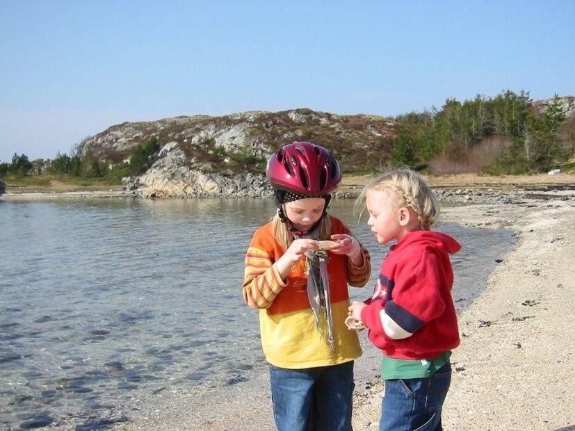 Sandvika er bare en av de fine strendene på Gjerdinga.