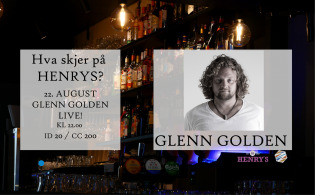 GLENN GOLDEN / LIVE PÅ HENRYS