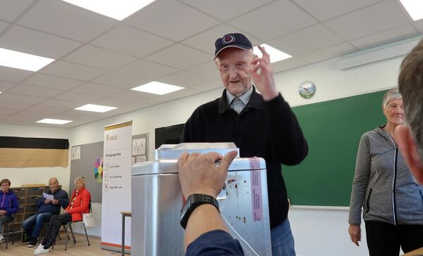 Rekordmange har forhåndstemt