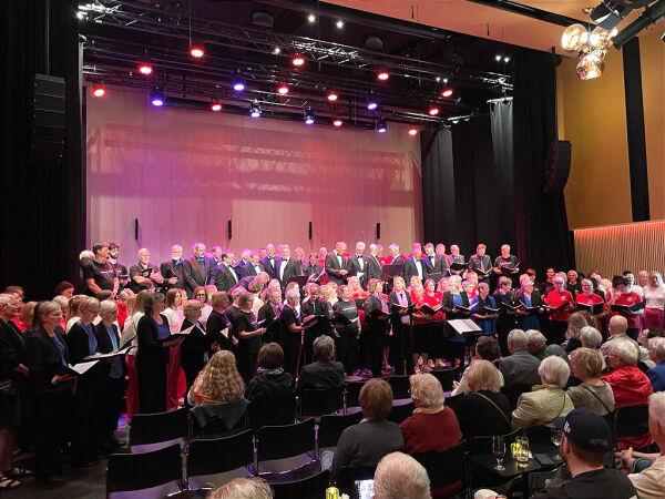 En fin felles konsert i Mosjøens nye kulturhus