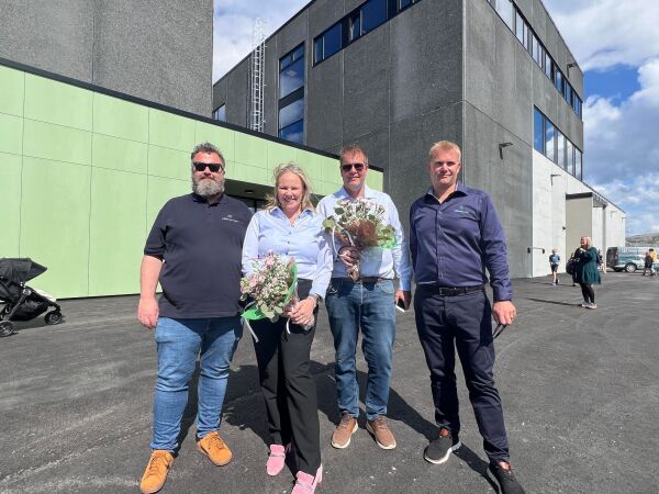 Feiret åpningen av næringsbygget Havet med folkefest